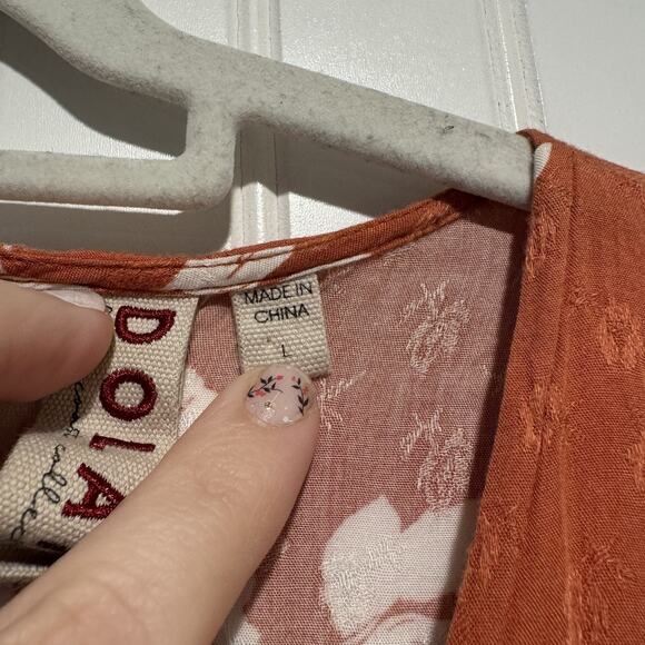 Anthropologie Dolan Nancy Floral Jumpsuit Size Large - Picture 8 of 10